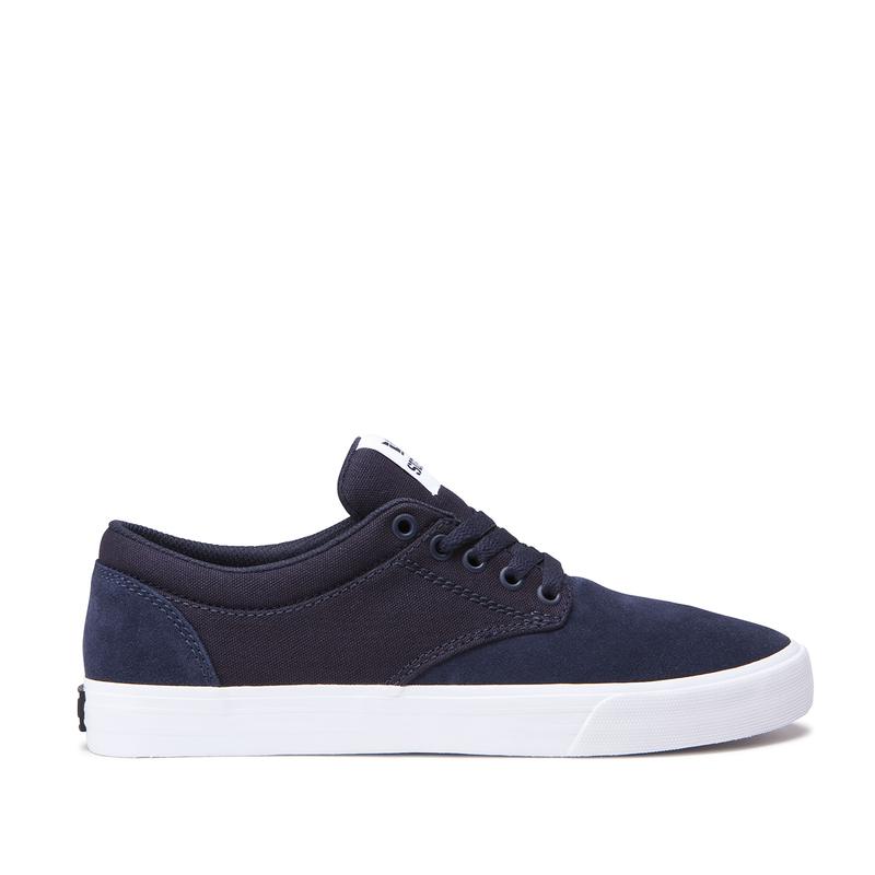 Zapatillas De Skate Supra Argentina Hombre - CHINO Azul Marino (OKZVE-1543)